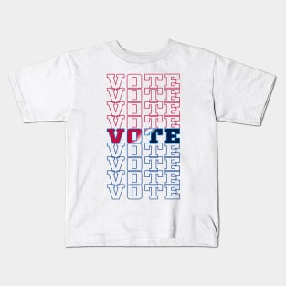 Vote Red White & Blue Kids T-Shirt